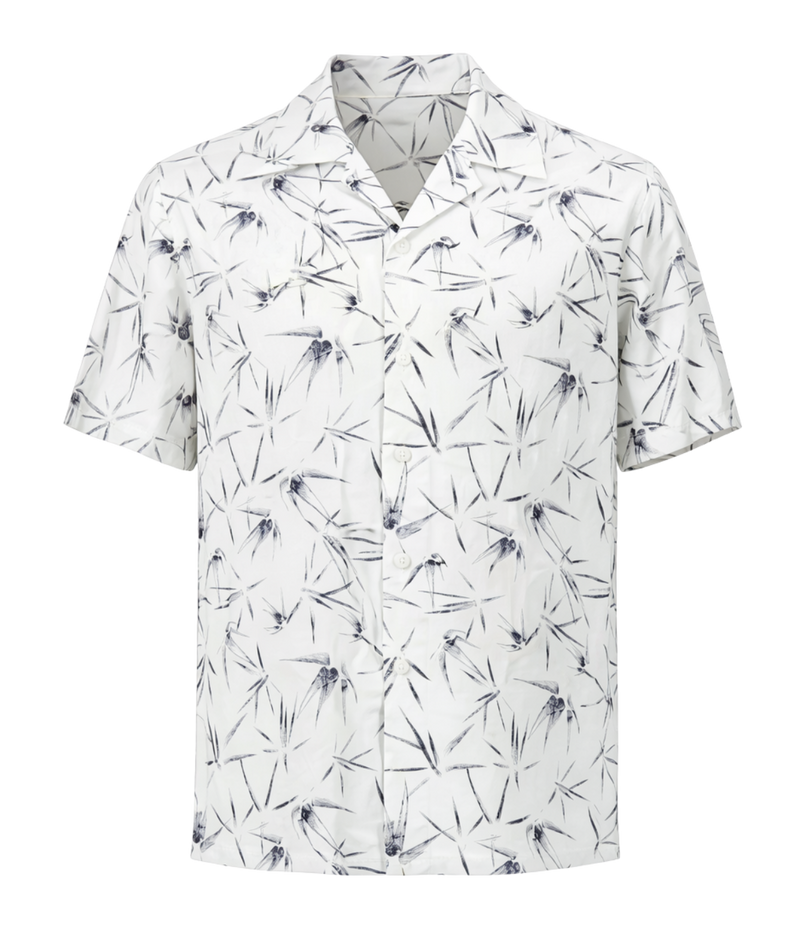 Dan Camp Collar Shirt in White