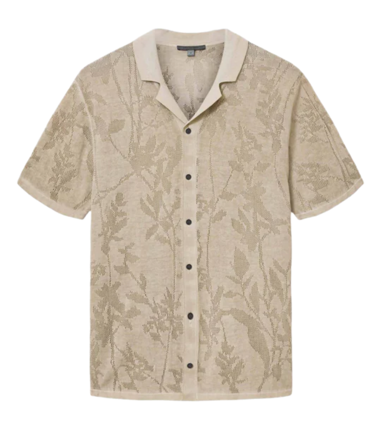 Miguel Ss Camp Collar In Almond