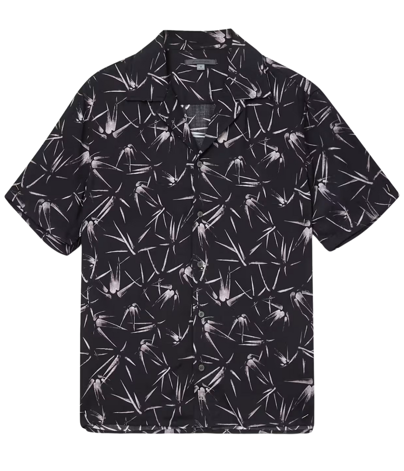 Dan Camp Collar Shirt in Black