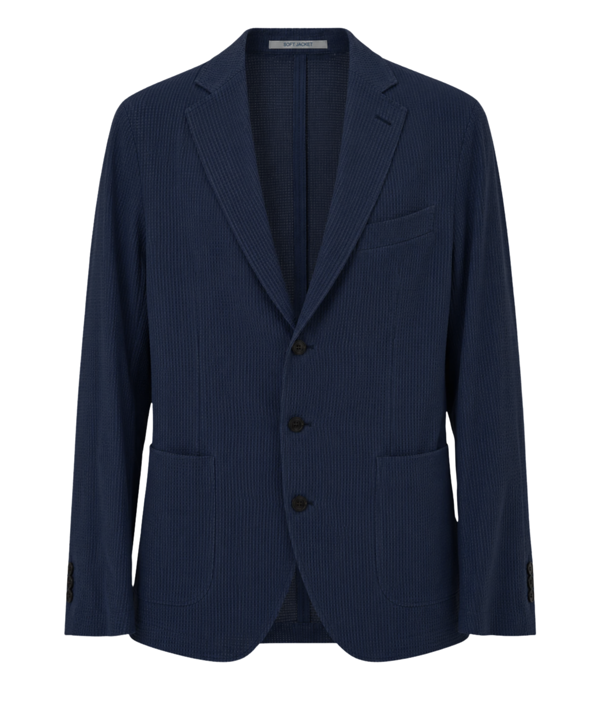 Single Breasted Jacket in Blue