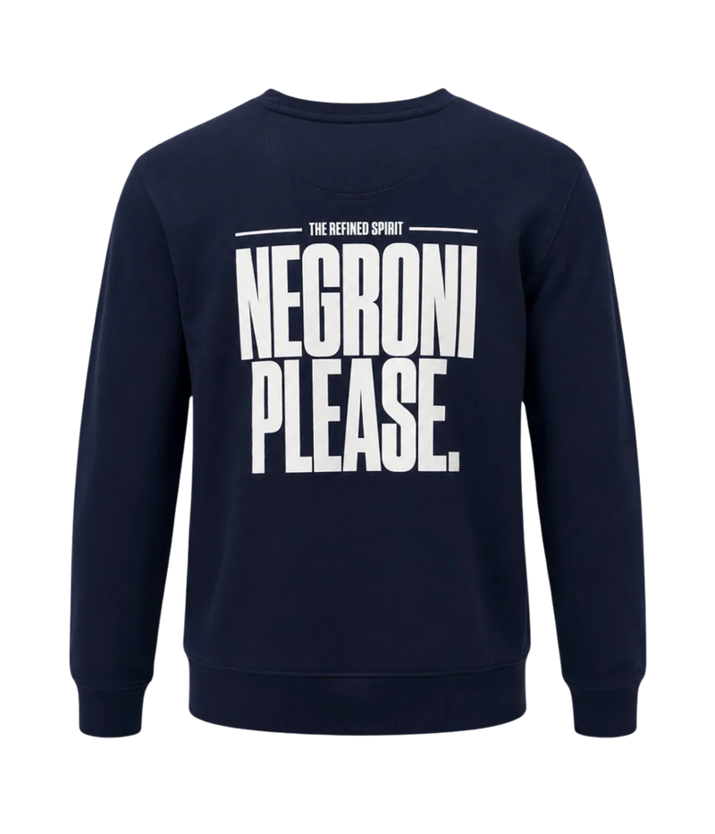 Negroni Please Sweatshirt In Navy