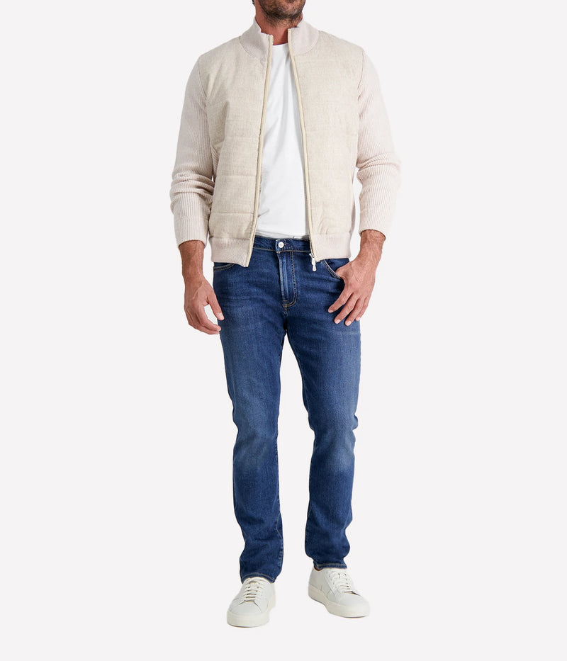 Zip Jacket in BEIGE