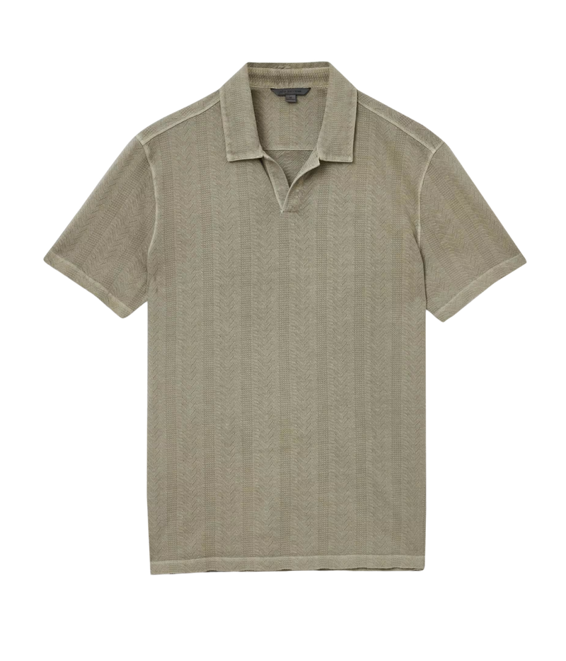 Zion Jacquard Short Sleeve in Spruce