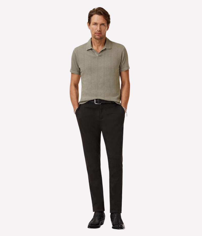 Zion Jacquard Short Sleeve in Spruce