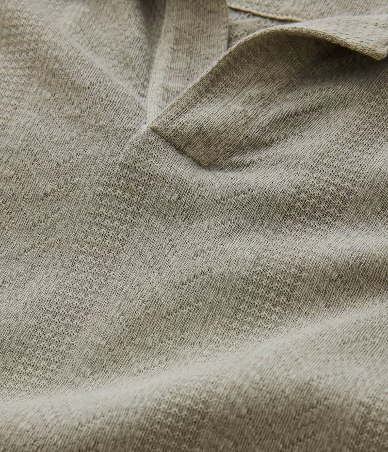 Zion Jacquard Short Sleeve in Spruce