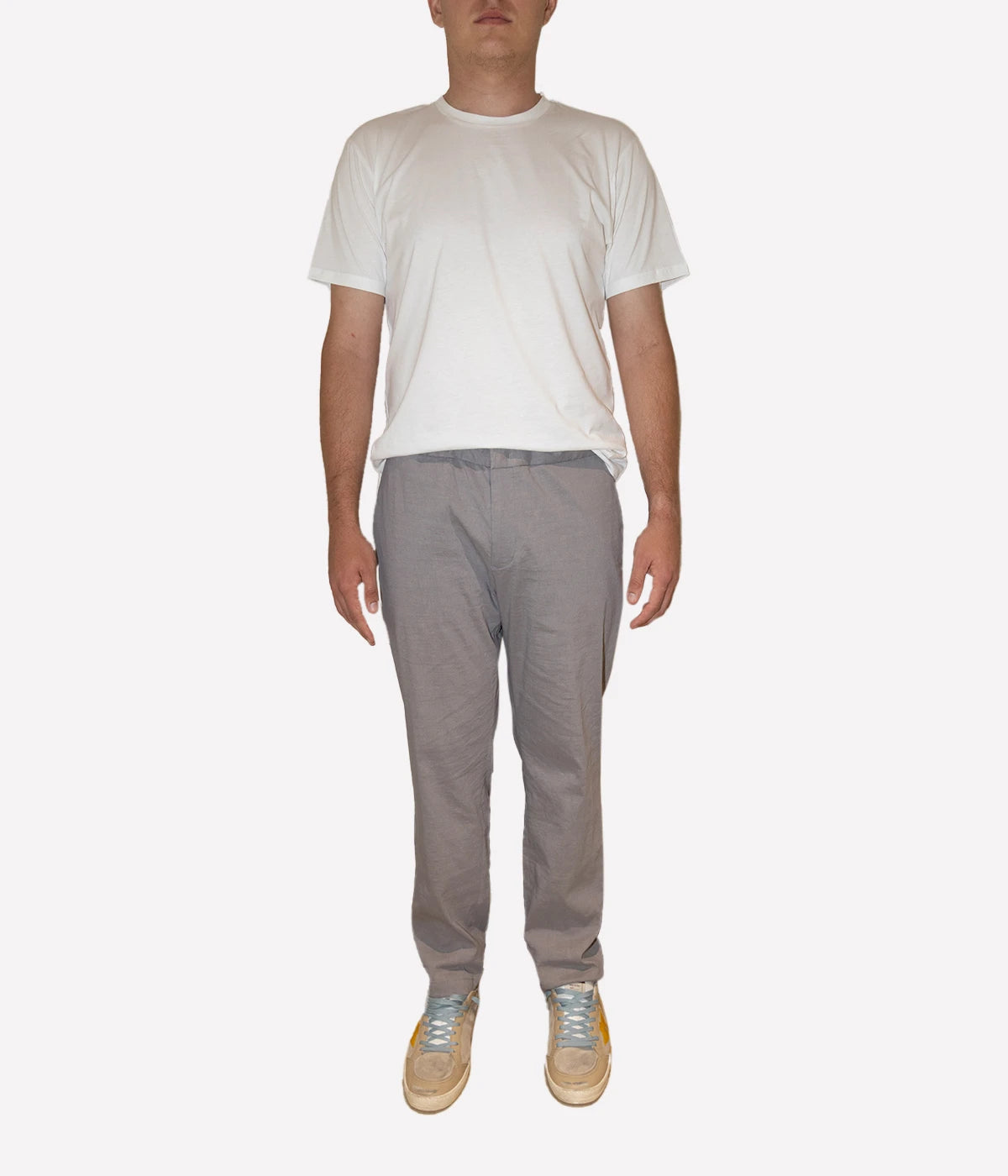 Curtis Drawstring Pant in Smoke