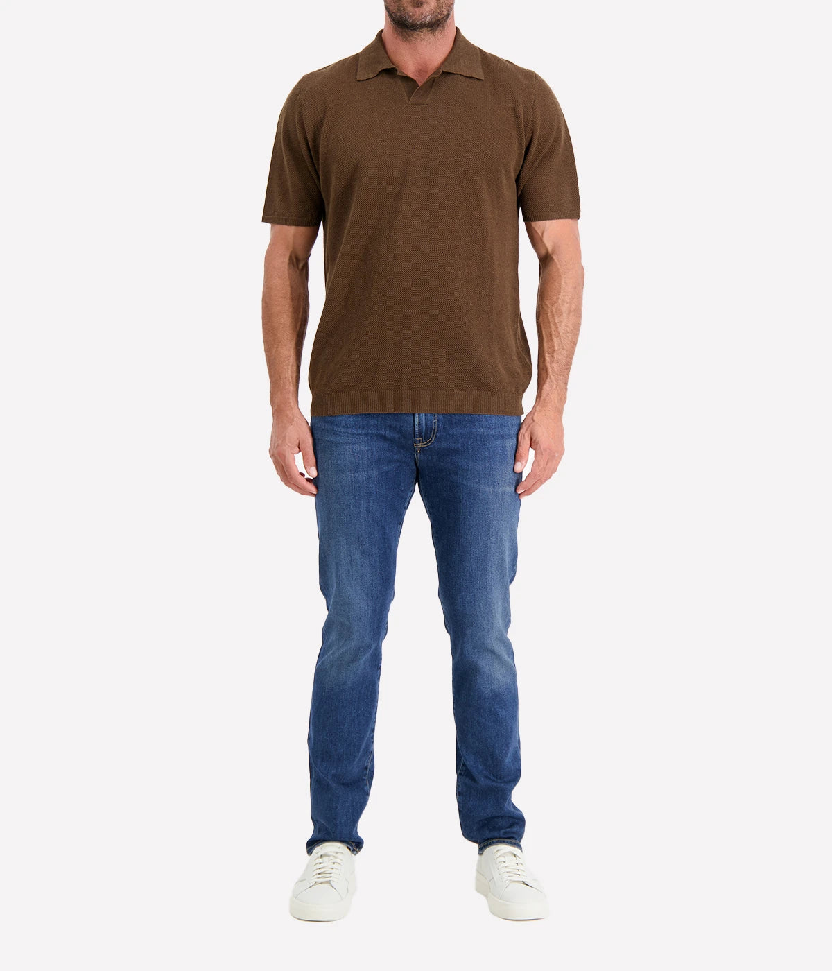 Polo Mc Punto Piquet in Moro