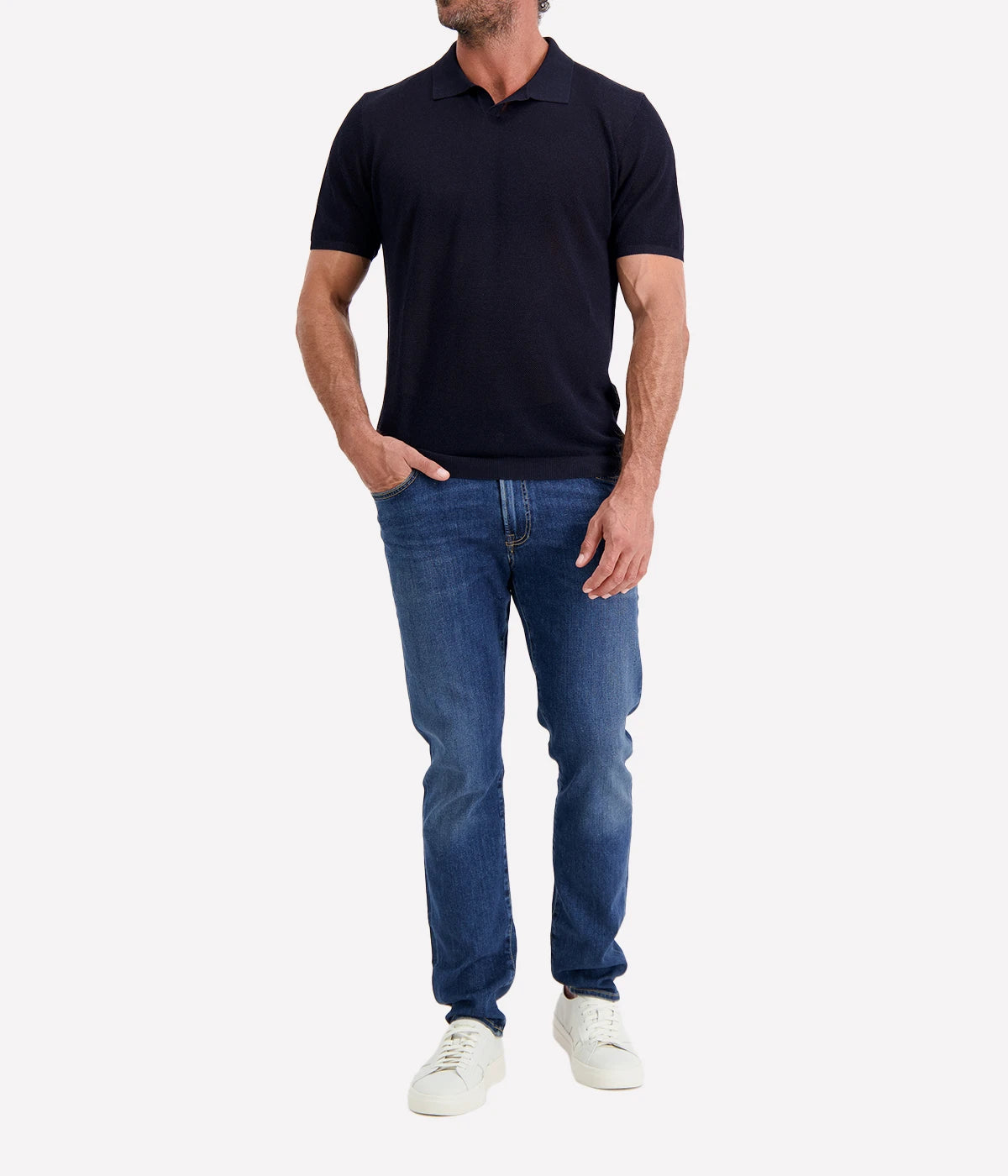Polo MC Punto Piquet in NAVY