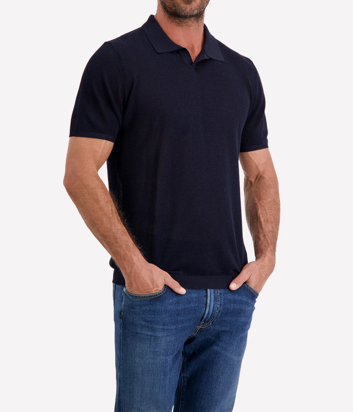 Polo MC Punto Piquet in NAVY