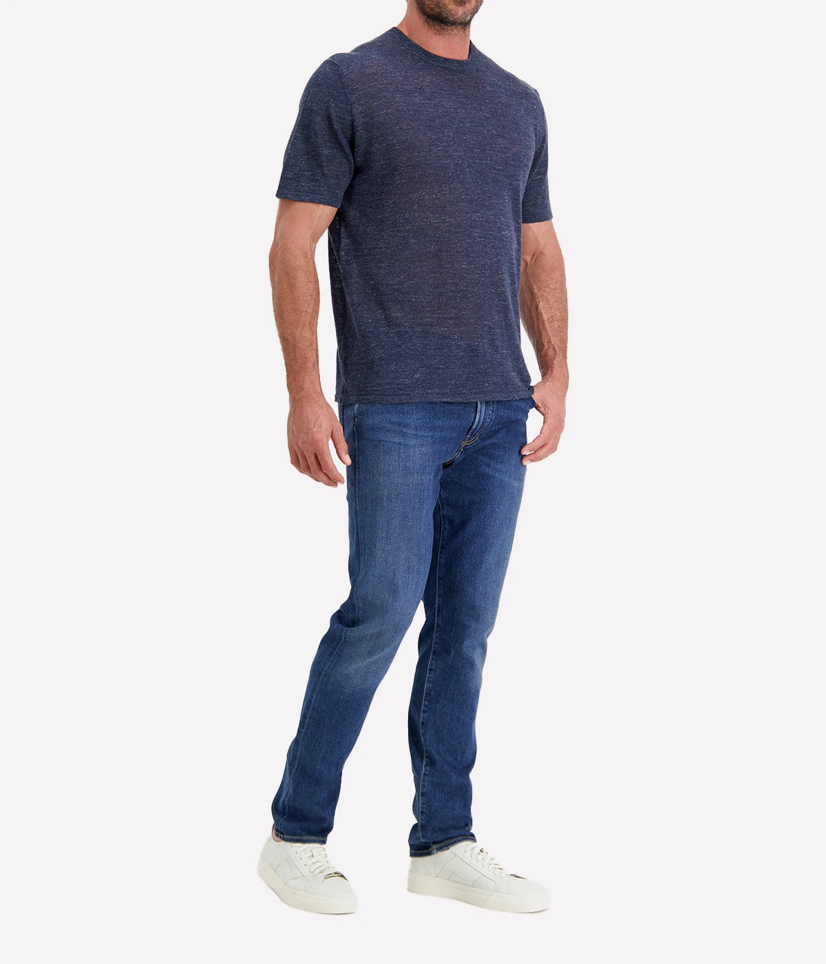 Girocollo Mc in NAVY