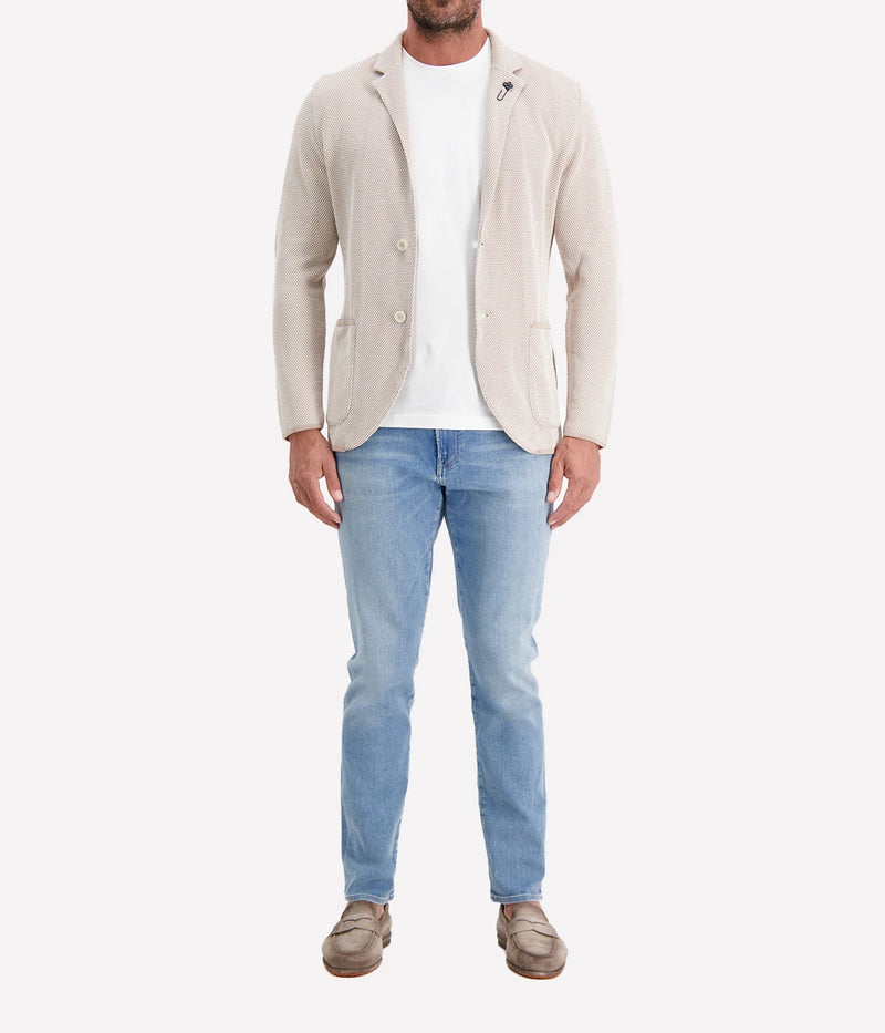 Man Knit Jacket in 210BC