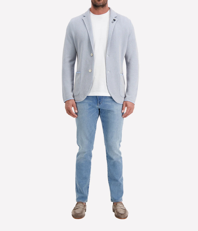 Man Knit Jacket in 810GR