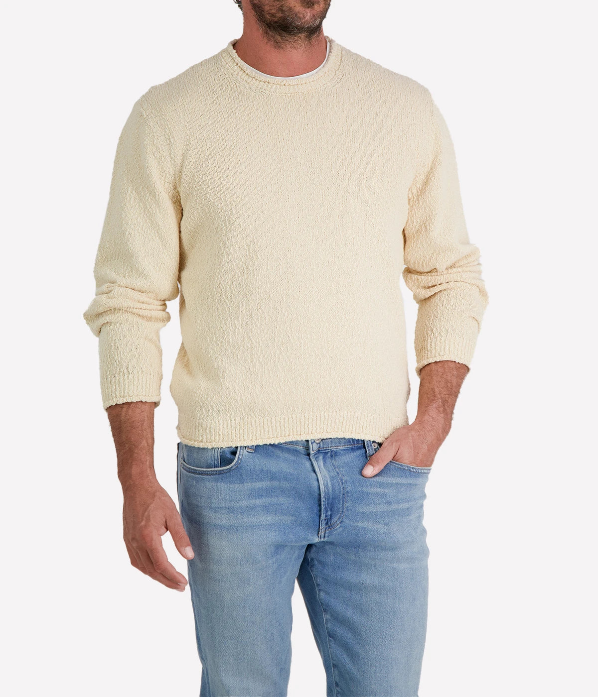 Man Knit Sweater in 150