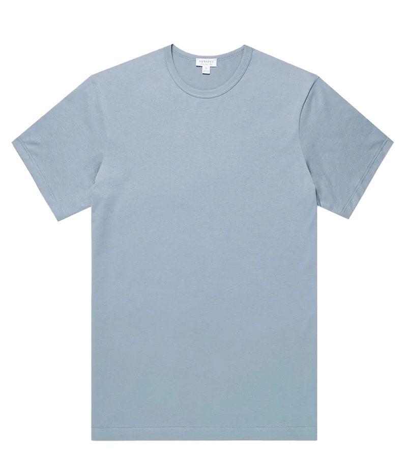 Short Sleeve Classic T-Shirt in Powder Blue