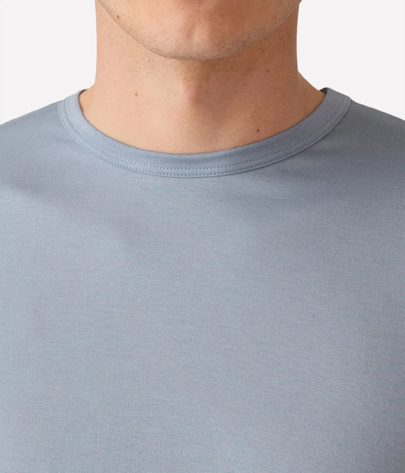 Short Sleeve Classic T-Shirt in Powder Blue