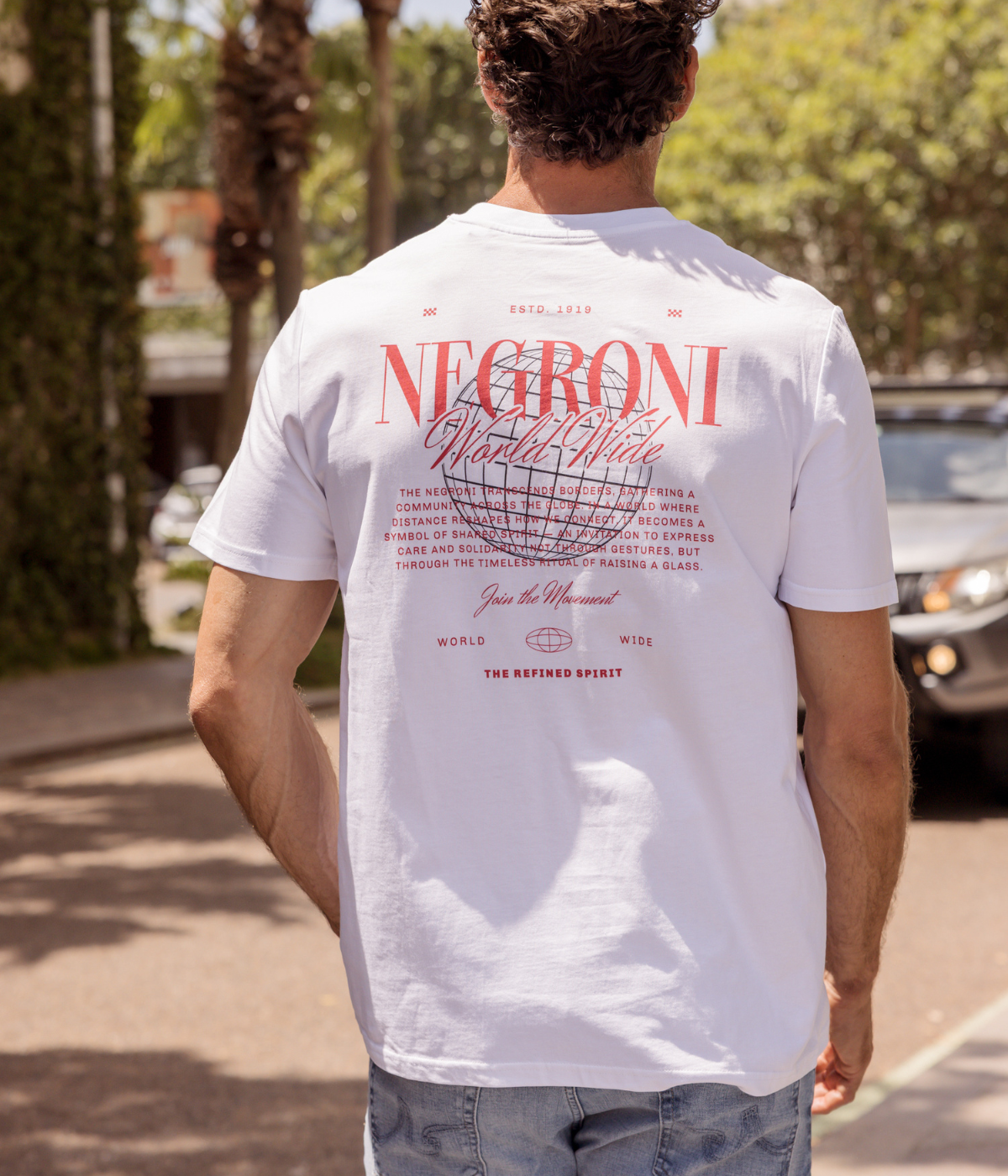 Negroni Worldwide Tee in White