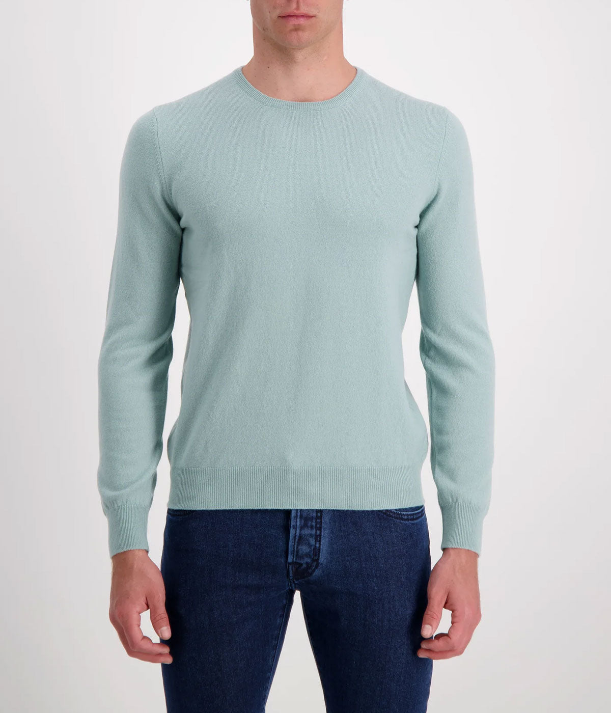 Long Sleeve Crew in Sage