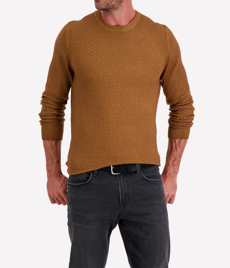 Crew Longsleeve in Caramel