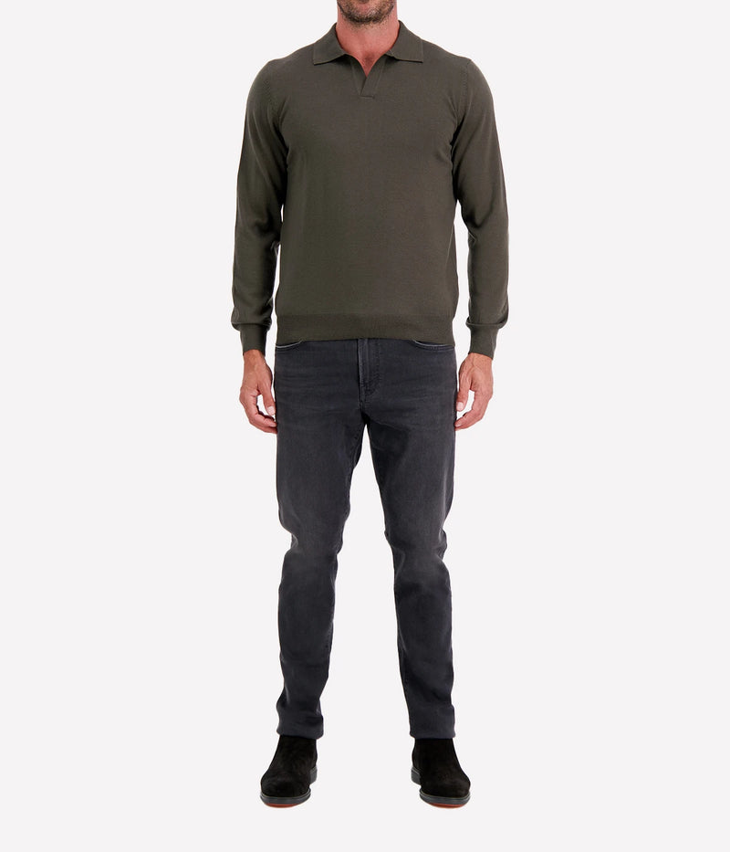 Tennis Longsleeve in Khaki