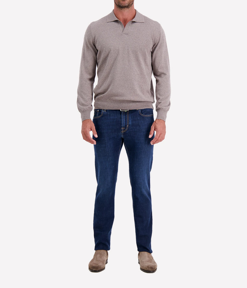 Tennis Longsleeve in Taupe