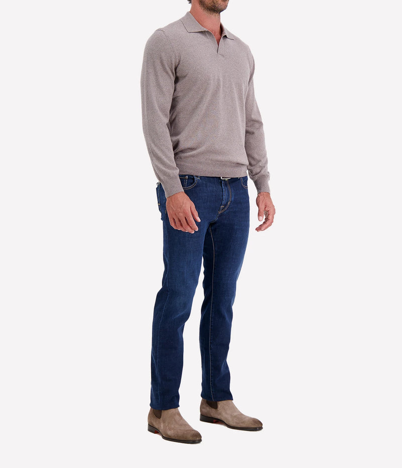 Tennis Longsleeve in Taupe