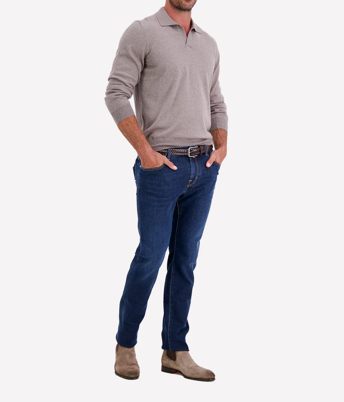 Tennis Longsleeve in Taupe
