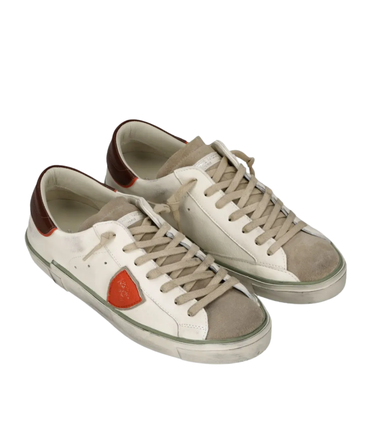 PRSX Low Man in Veau Bordure & Lait Orange