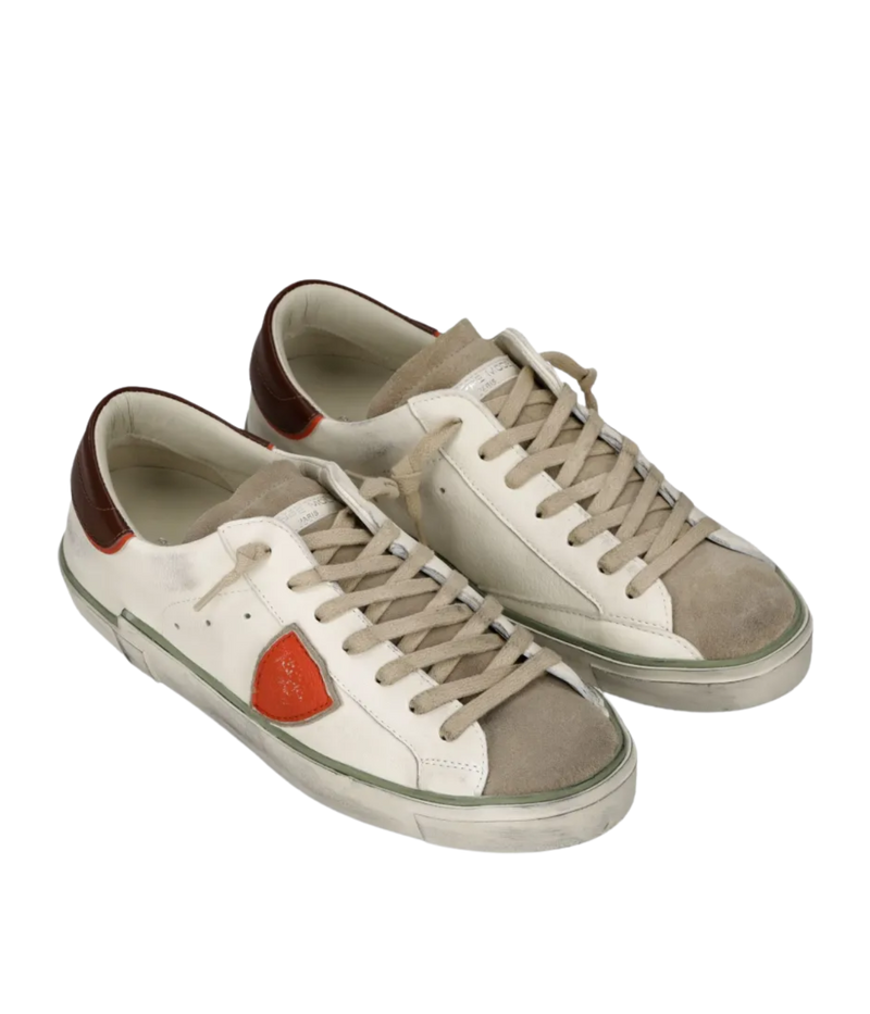 PRSX Low Man in Veau Bordure & Lait Orange