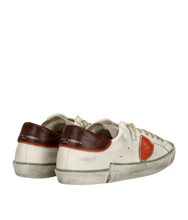 PRSX Low Man in Veau Bordure & Lait Orange