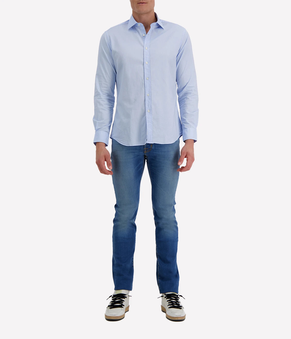 Slim Fit Shirt in Light Blue