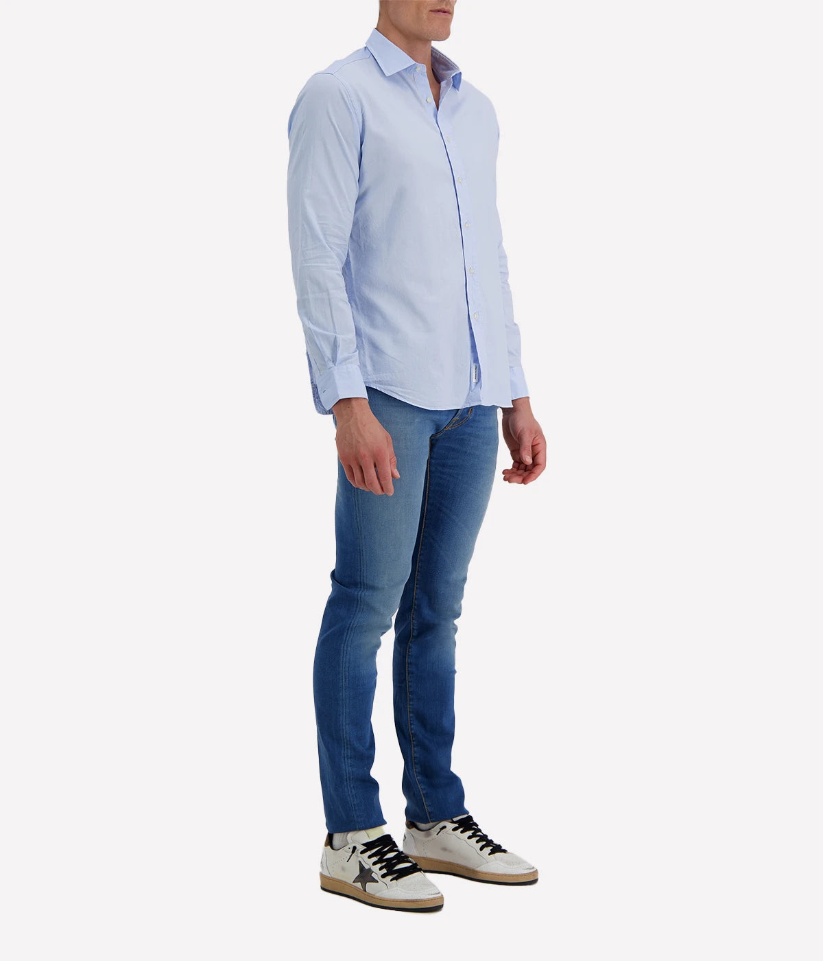 Slim Fit Shirt in Light Blue