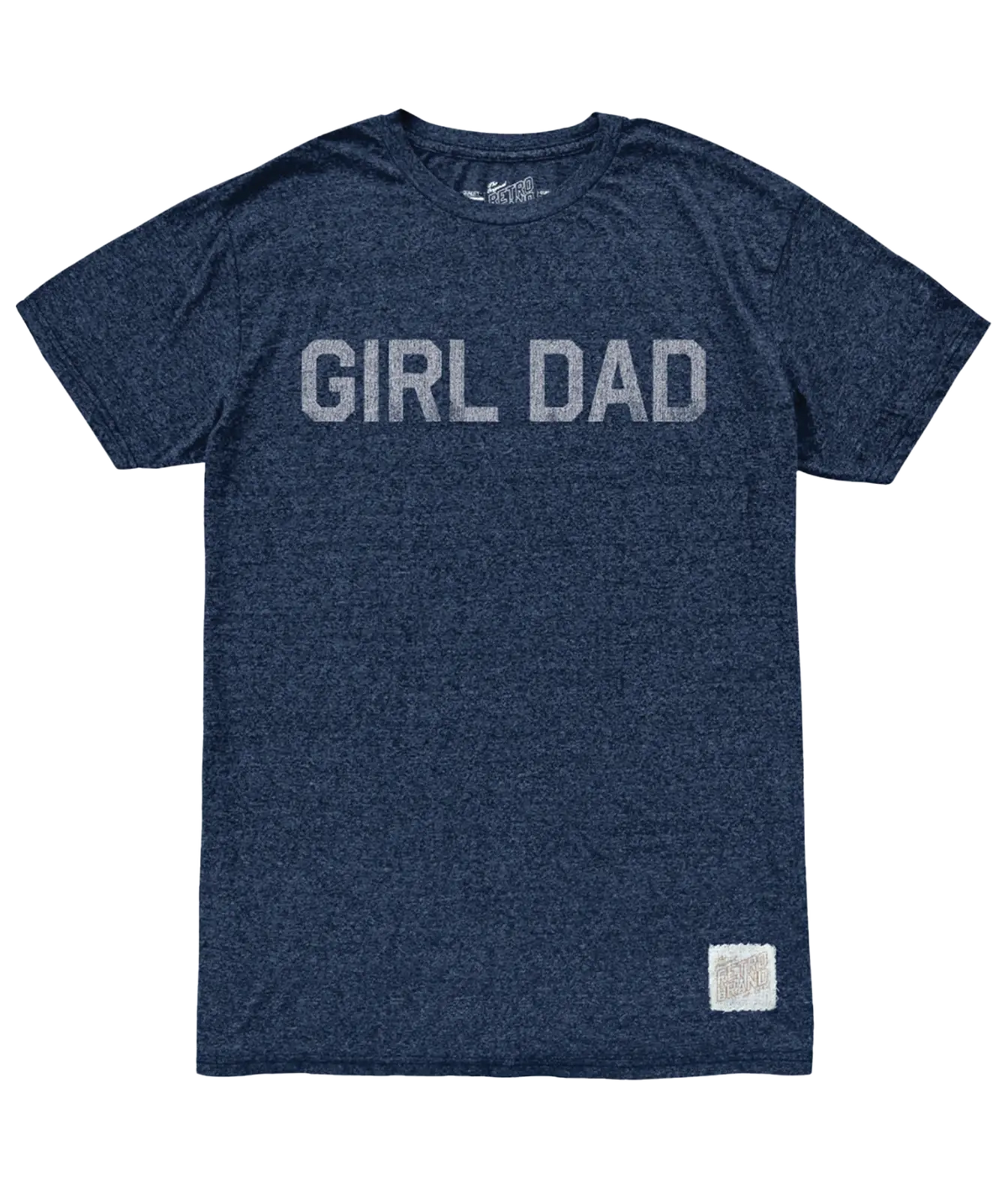 Girl Dad Tee in Navy