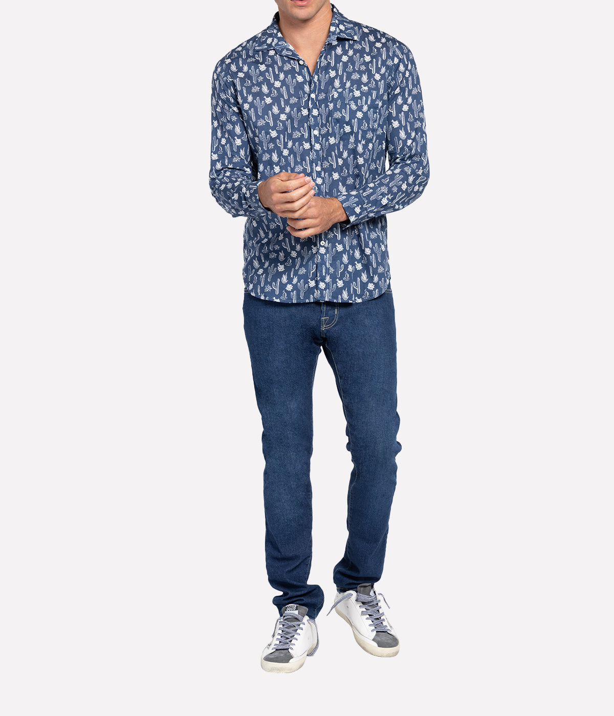 Storm Woven Shirt in Navy