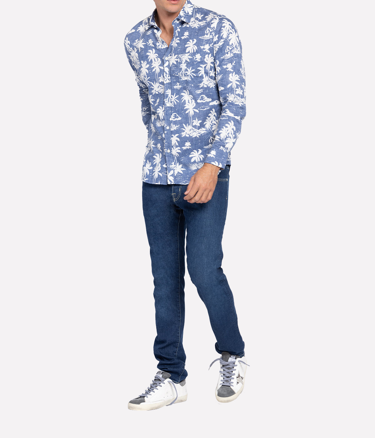 Storm Woven Shirt in Navy