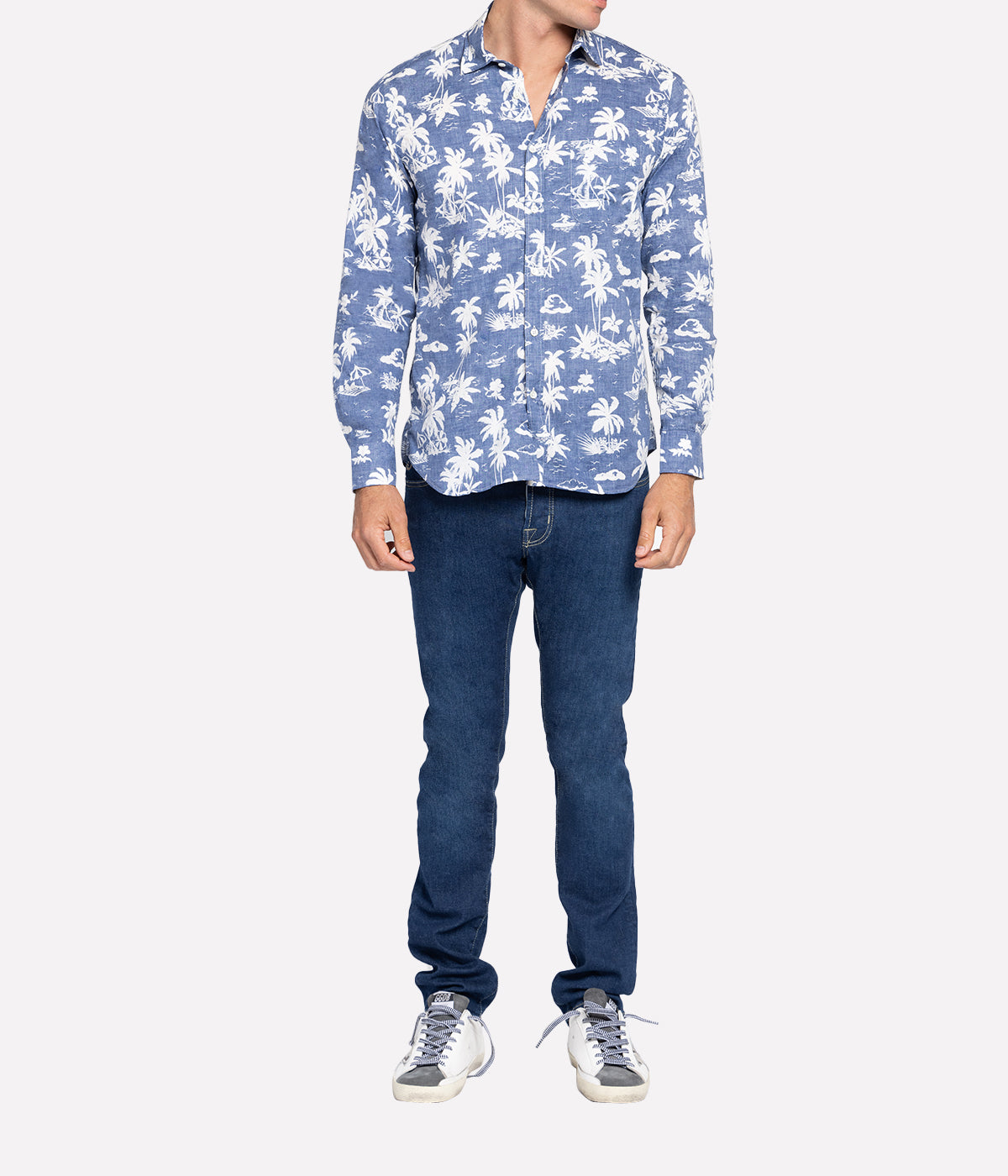 Storm Woven Shirt in Navy