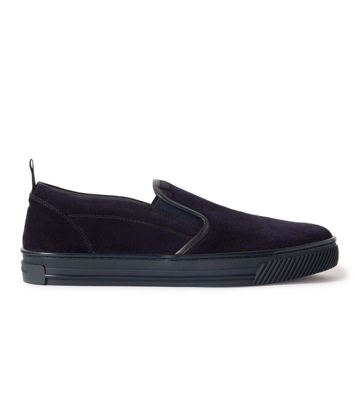 360 Slip On in Denim Suede