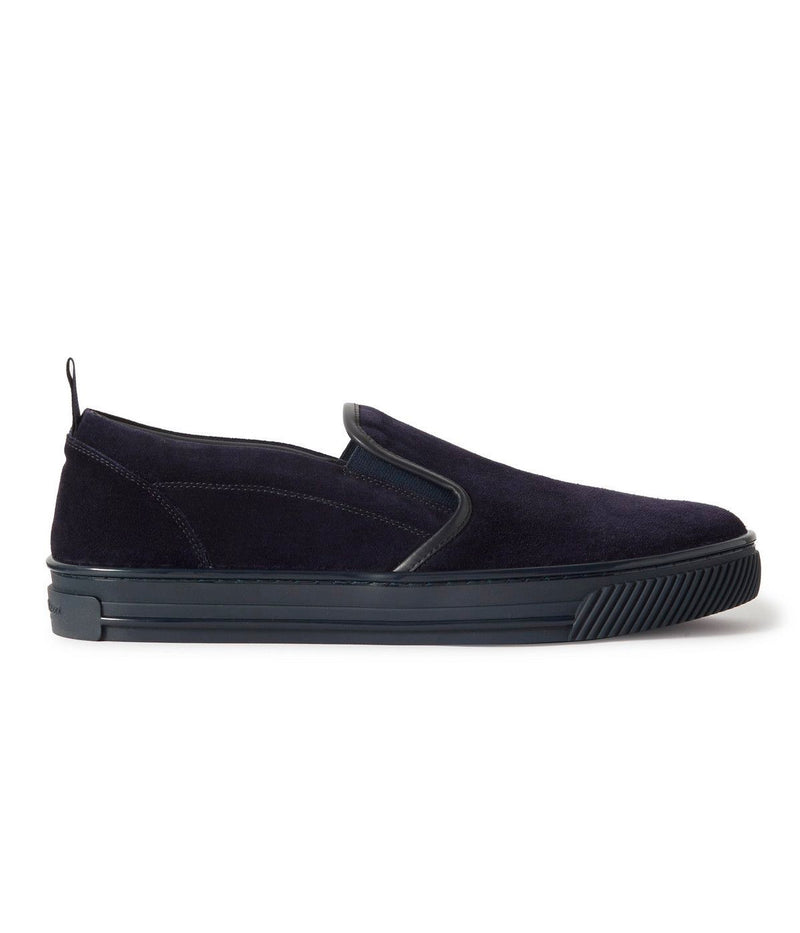 360 Slip On in Denim Suede