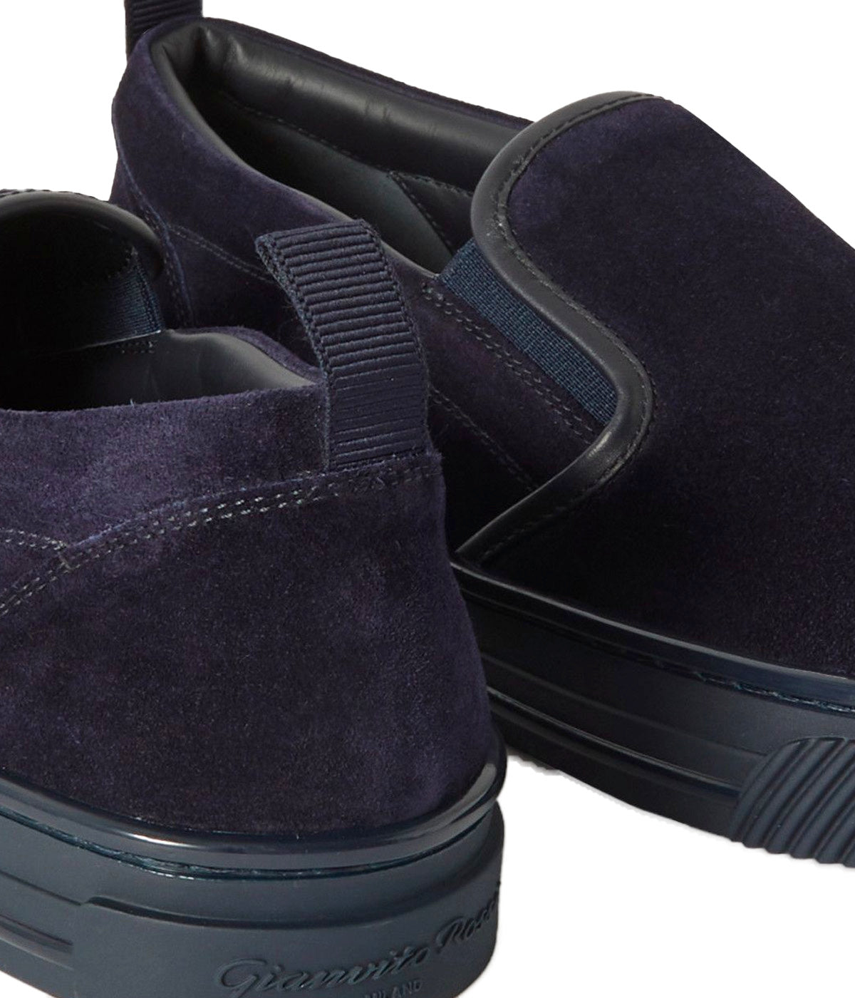 360 Slip On in Denim Suede