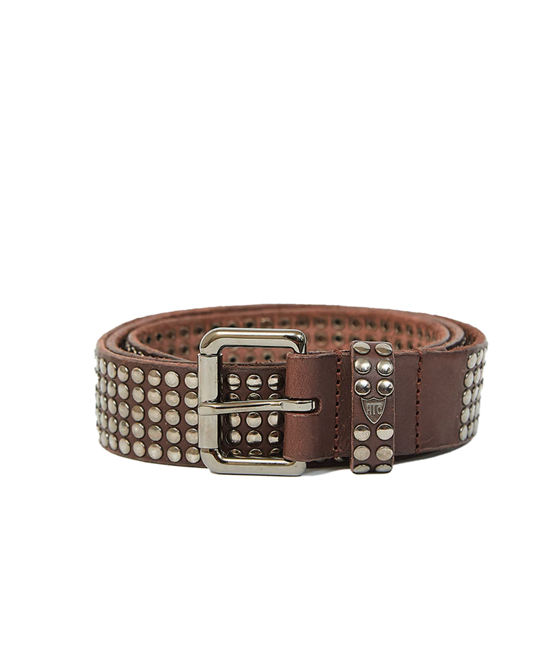5000 Studs Belt in Brown