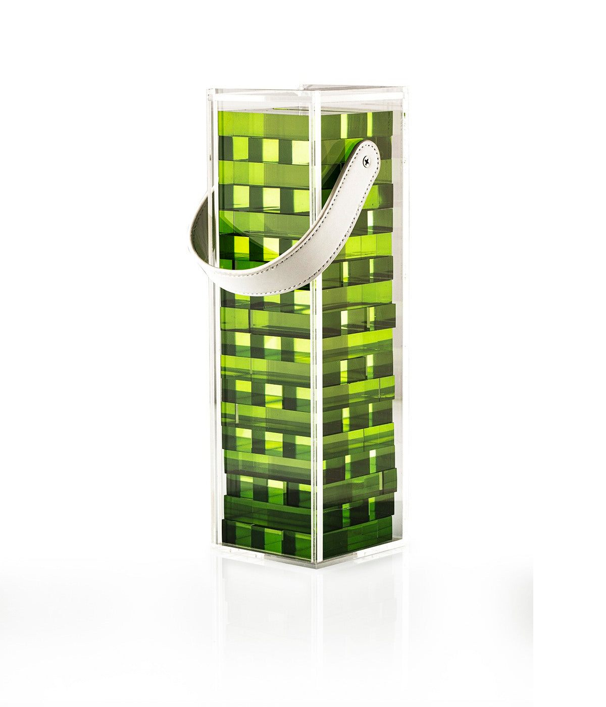 Acrylic Tumbler Tower Set in Green