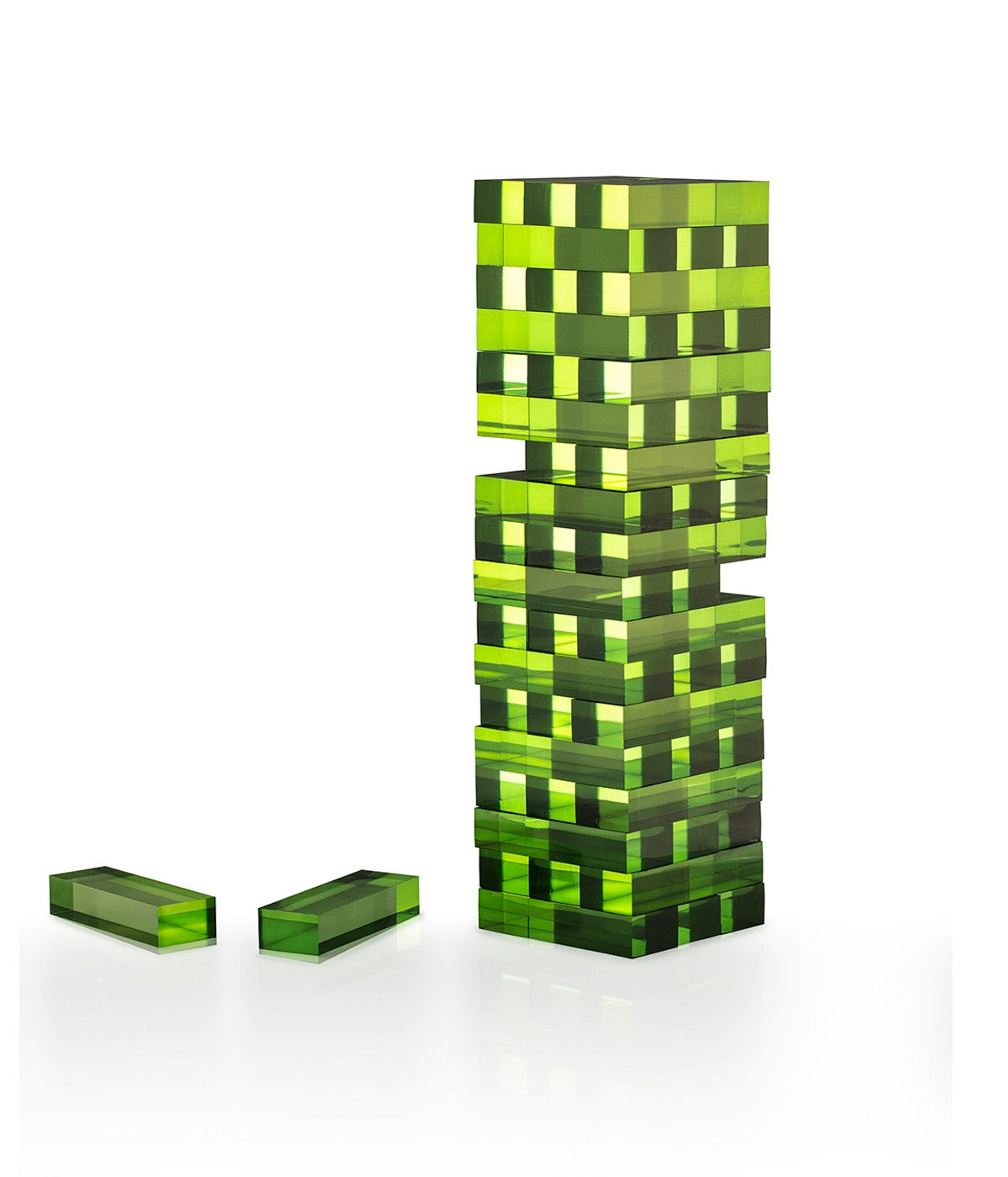 Acrylic Tumbler Tower Set in Green