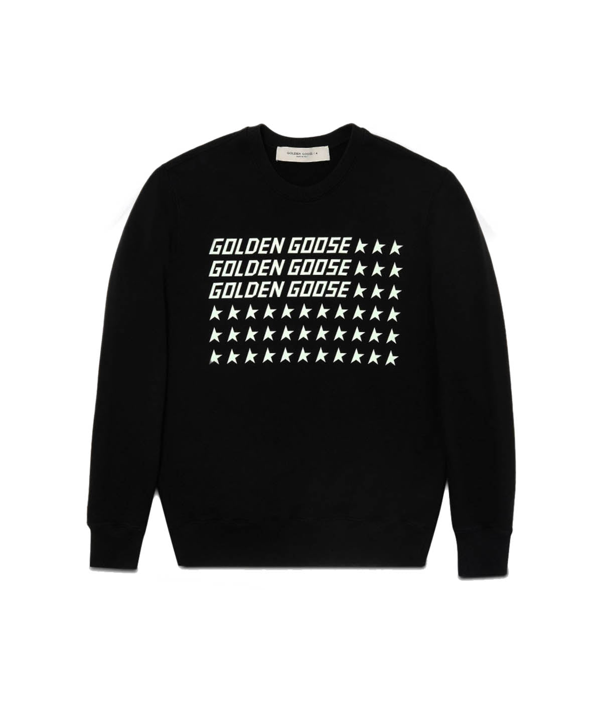 Archibald Sweatshirt in Black & Fluro