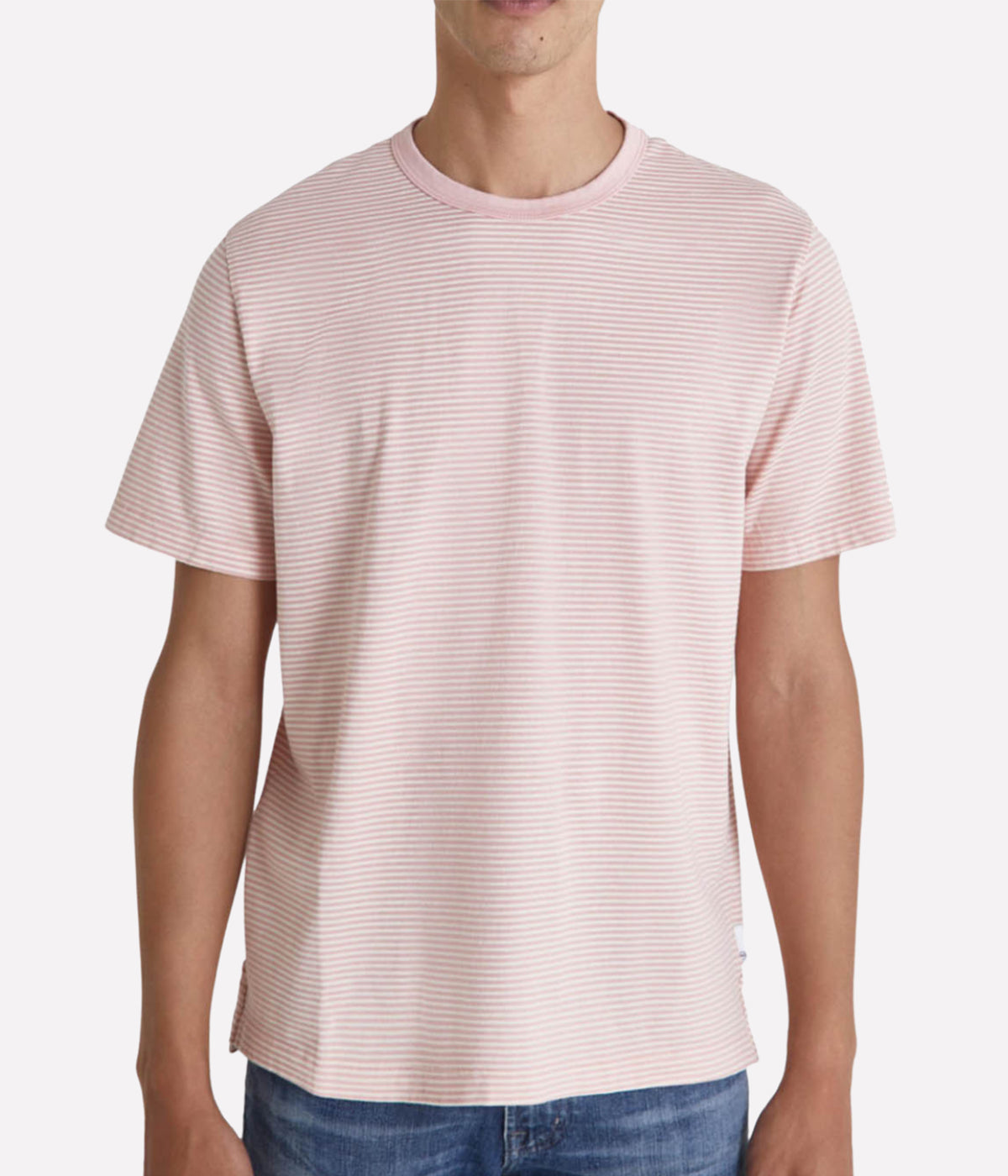 Beckham Crew in Pearl Mauve & Ivory Dust