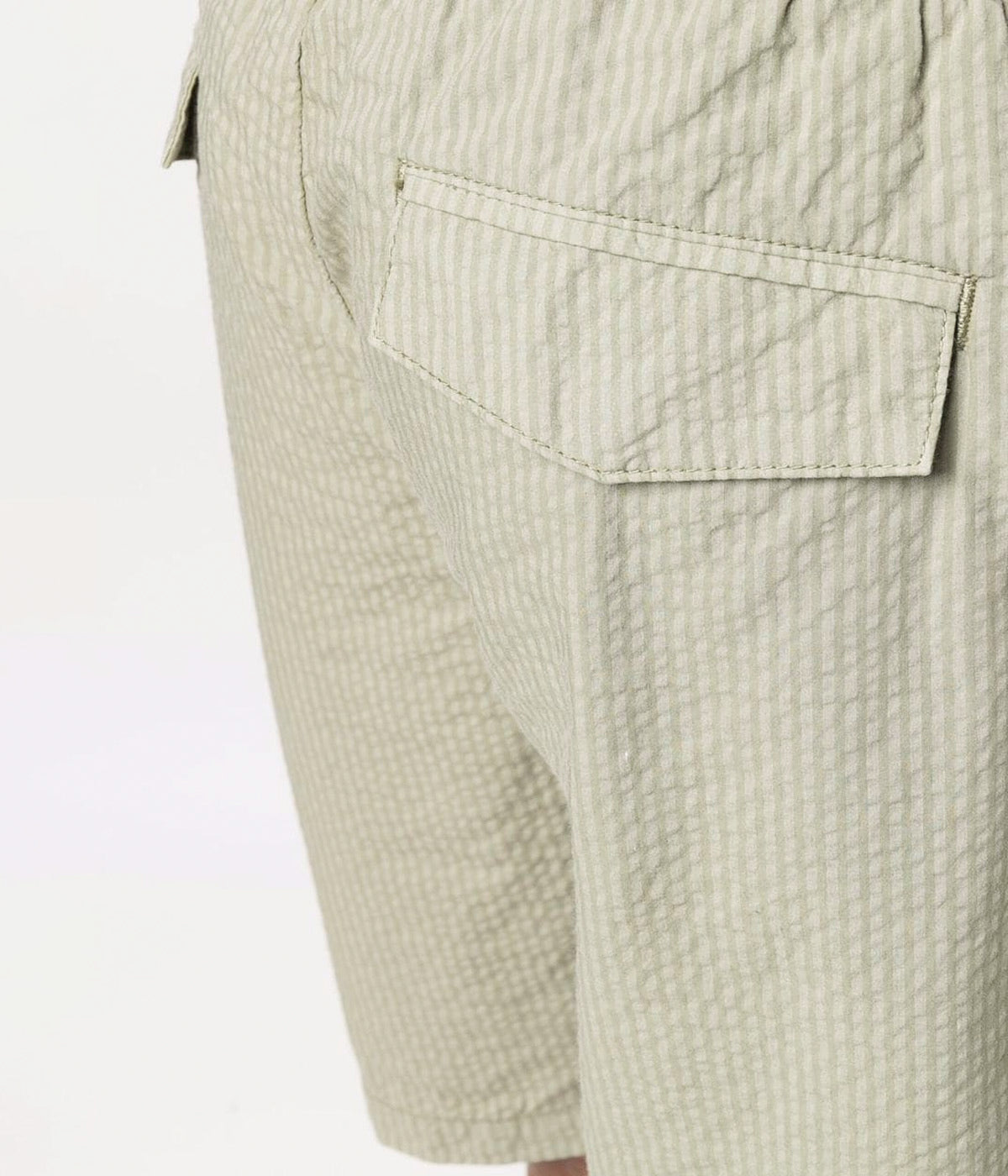 Bermuda Jogger Shorts in Military Green