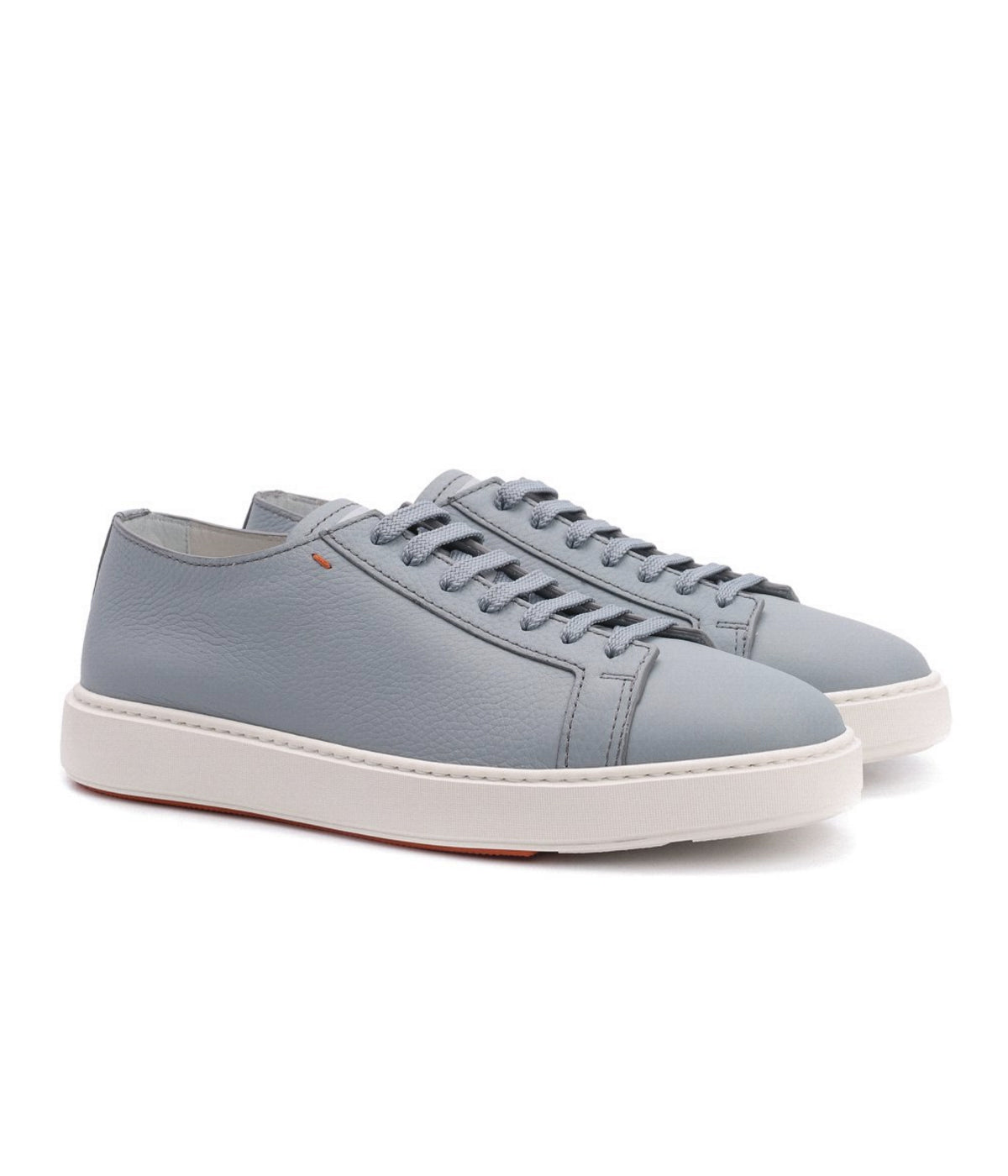 Contrast Tounge Low Top Sneakers in Miami & Blue