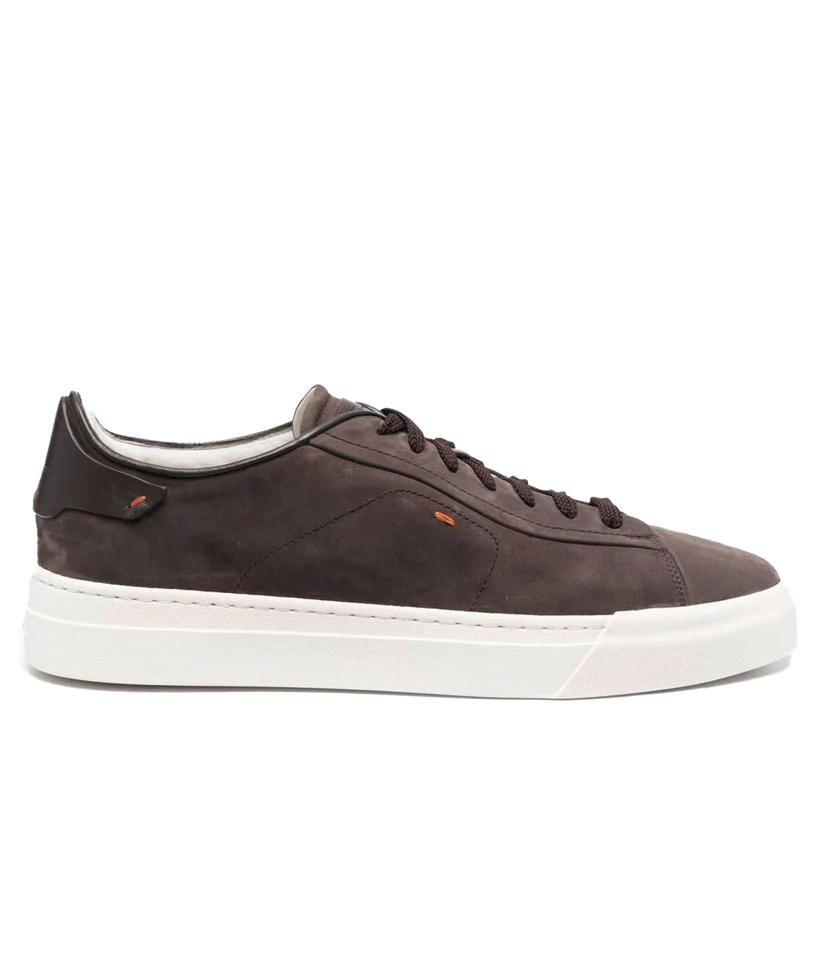 Drubbbing Suede Sneakers in Dark Brown