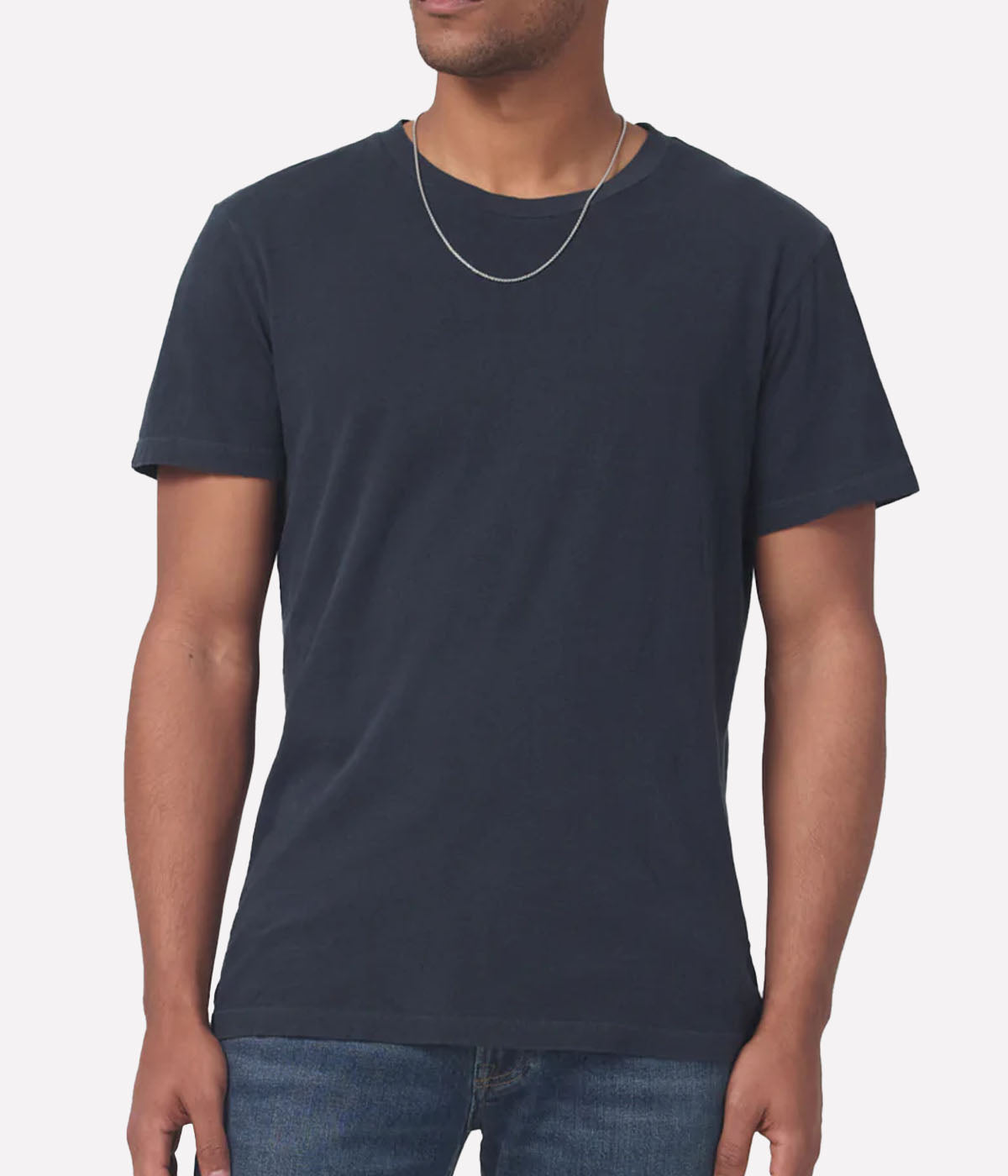 Everyday Classic Short Sleeve Tee in Dark Navy