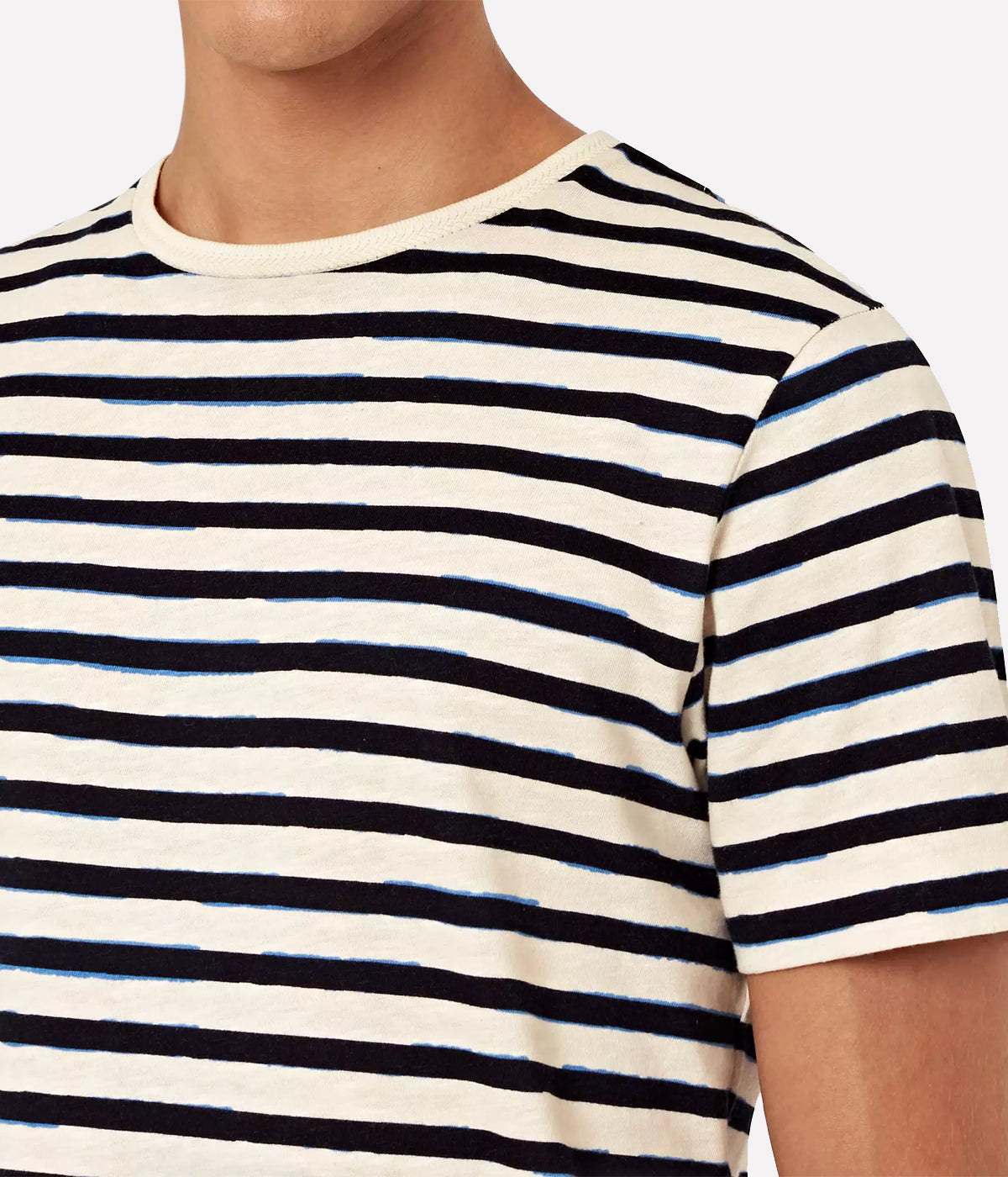 OB Classic T-Shirt in Cloud & Night Iris