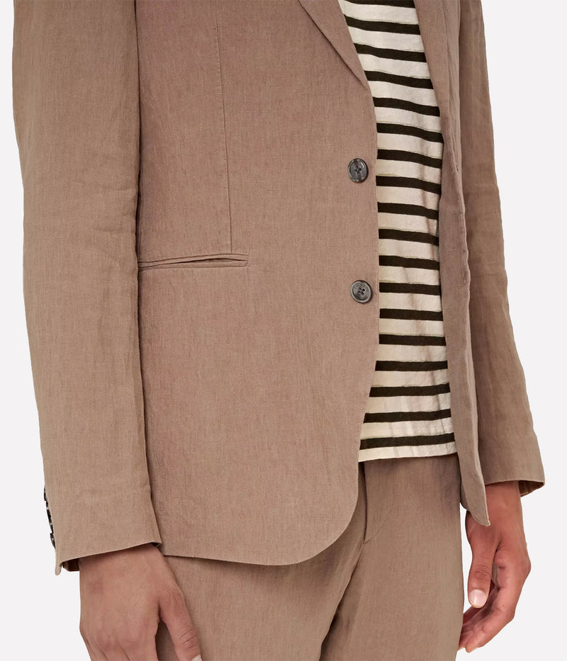 Ullock Linen Jacket in Nomadic