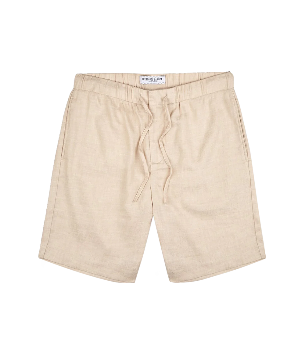 Shea Linen Shorts Sand